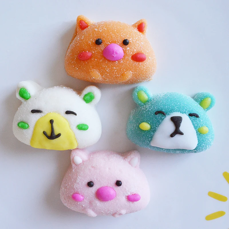 Мягкий хлопковый мяч в форме животного Marshmallow Baby Candy Gummy