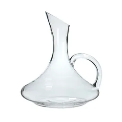 1.8L High Quality Classic crystal hand made wine Glass decanter of wisky with handle