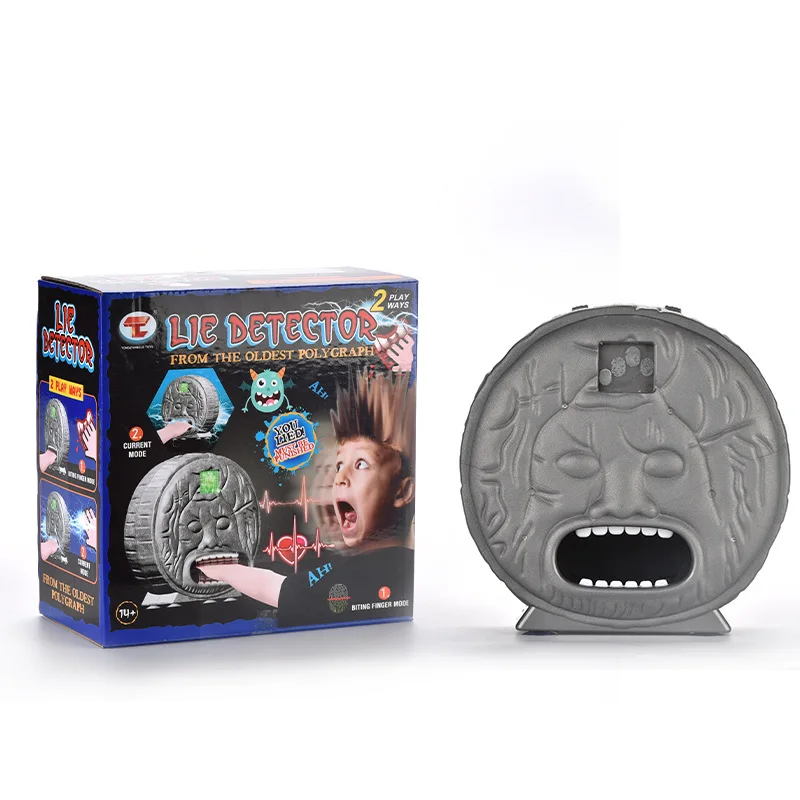 2024 New Arrival Kid Educational Party Game Intelligent Toys Electric Polygraph Test Scanning Lie Detector Shocking Liar Toy