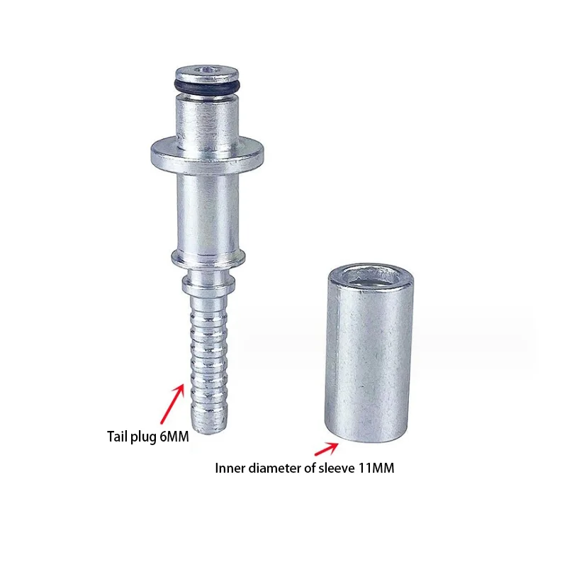 High Pressure Washer fittings And Connector Nipples With the Cone For  Internal thread 14 convex and concave interface