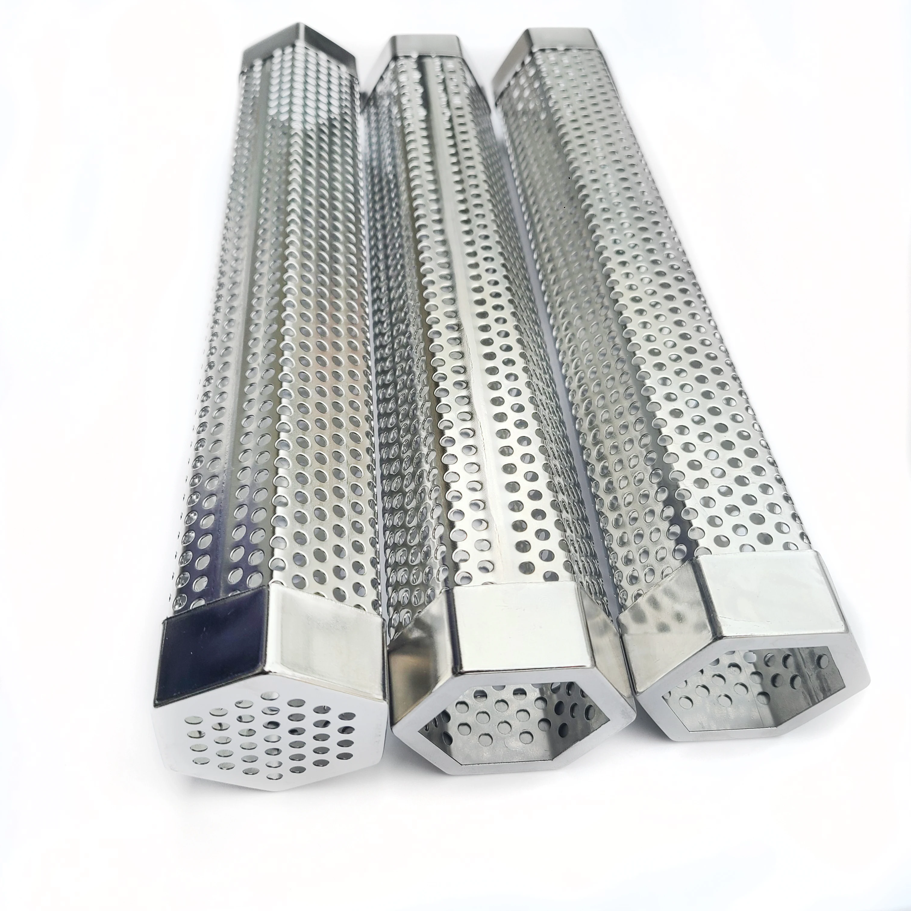 Ultra fine customization stainless steel round hole metal perforated tube filter manufacturer