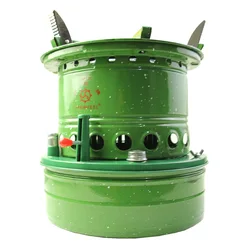 Portable Outdoor 16 Wicks Camping Picnic Burner Furnace Pressure Camping Cooking Kerosene Stoves