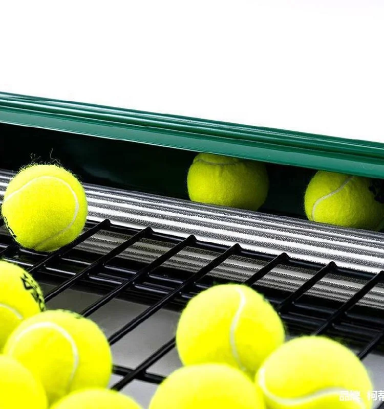 Movable Aluminum Alloy Steel Automatic Tennis Ball Picker With Wheels