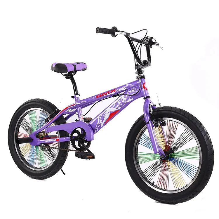 Wholesale Colorful Custom Freestyle BMX Bike 20 Inch Freestyle Street BMX Bicycle