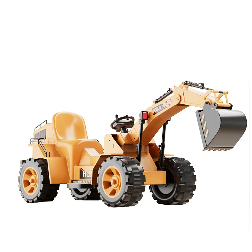 wholesale most popular electric kids excavator /kids ride on car