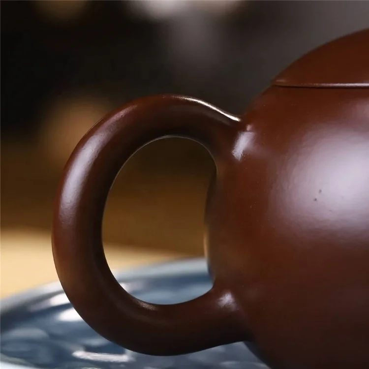 All hand-made Chinese yixing purple clay tea potraw mineral purple and zhu ni big article xi shi teapot