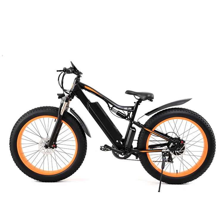 Hot selling electric fat bike electric mountain buggy 26 inch 1000W17.5AH  rear fat tire electric bike
