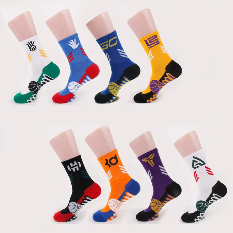 Basketball Player Sports Towel Socks With Analog Numbers Los Angeles Team Twenty Three Four Shots