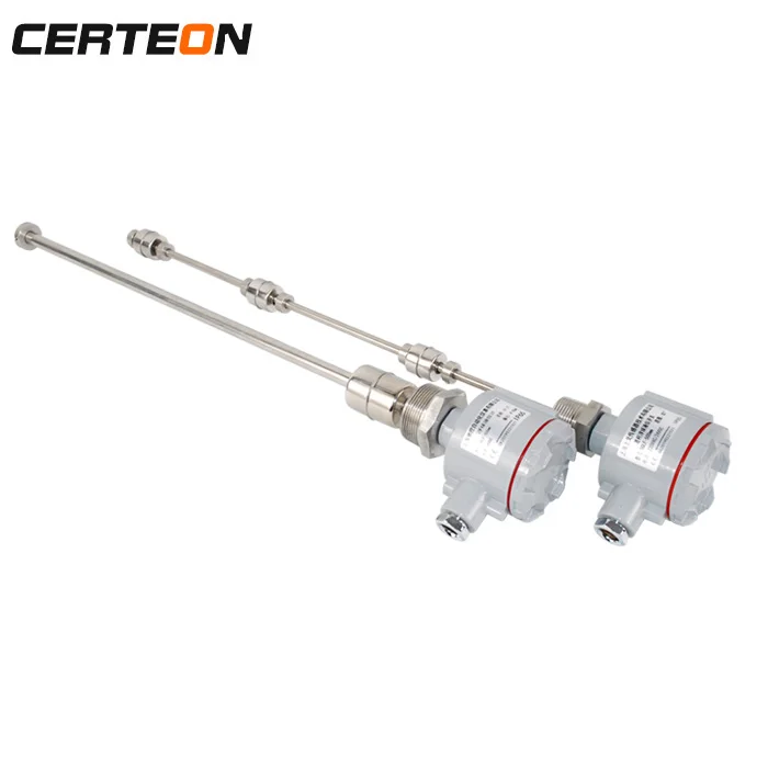 304 stainless steel Multi point connection rod ball magnetostriction magnetic reed switch float level sensor for water fuel tank