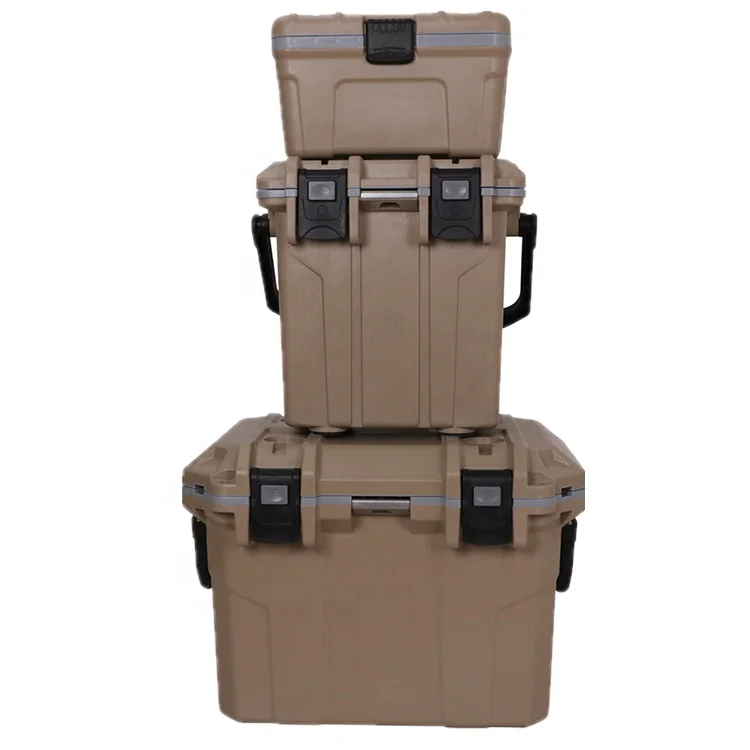 12L 13.5L 30L 50L 70L 90L Plastic Insulated Ice Cooler Outdoor Ice Cooler Box Portable Beer Can Drinking Cooler Box With Wheels