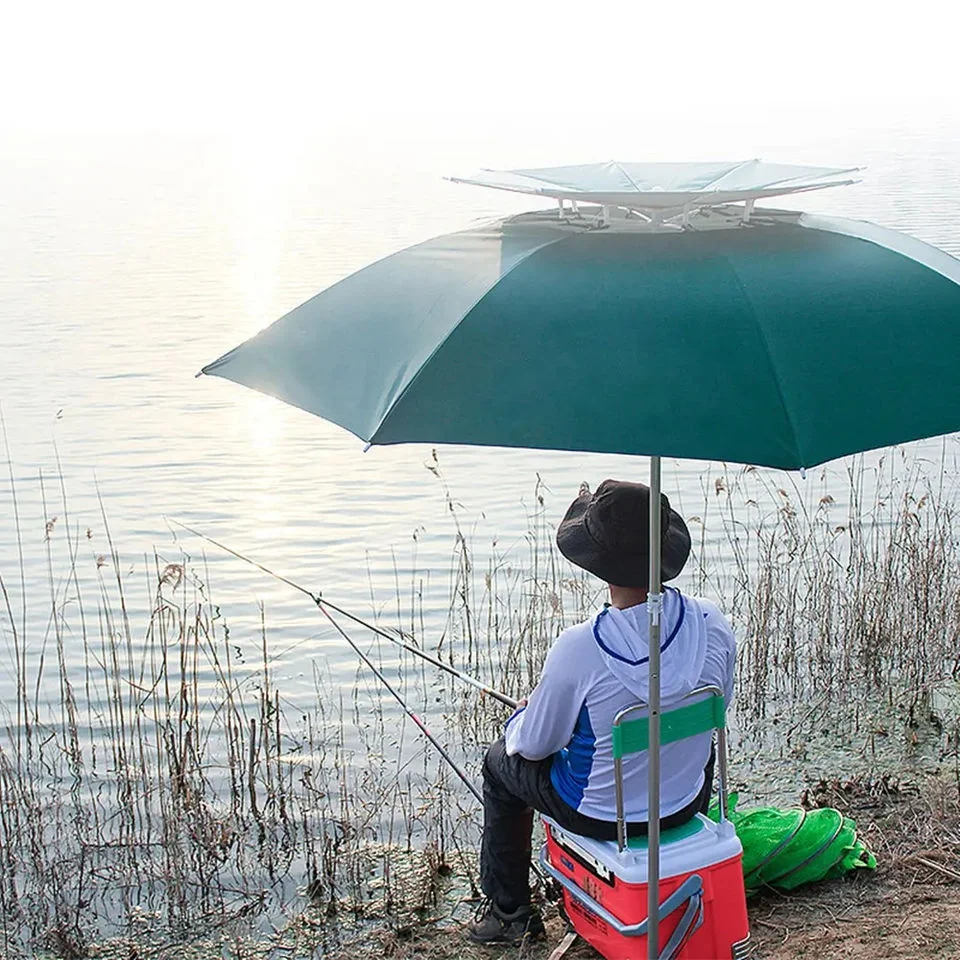 Hot Selling Multifunction Fishing Beach Umbrella Portable Windproof 360 Tilt Mechanism Resistance to 100% Harmful Sunlight
