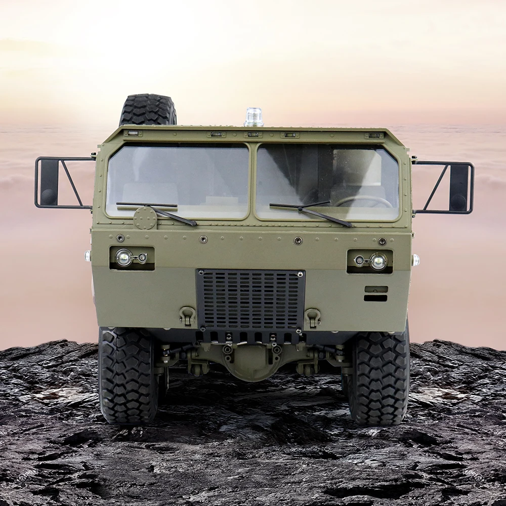 TRASPED HG-P801 PRO M977 HG 1/12 масштабный металлический 8x8 военный грузовик армейский Военный Радиоуправляемый с дистанционным управлением