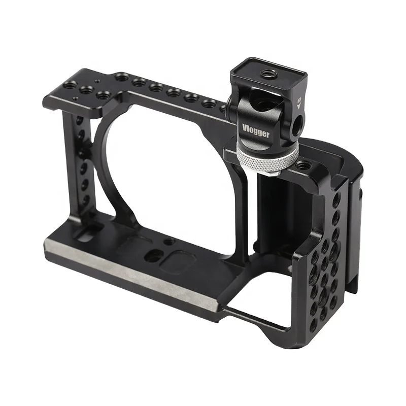 High Quality OEM CNC Machining Aluminum Action DSLR Camera Cage Video Film Movie Making Stabilizer