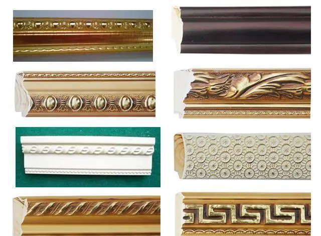 PS foamed photo frame extuder machine / plstic ps foam profile production line for sale