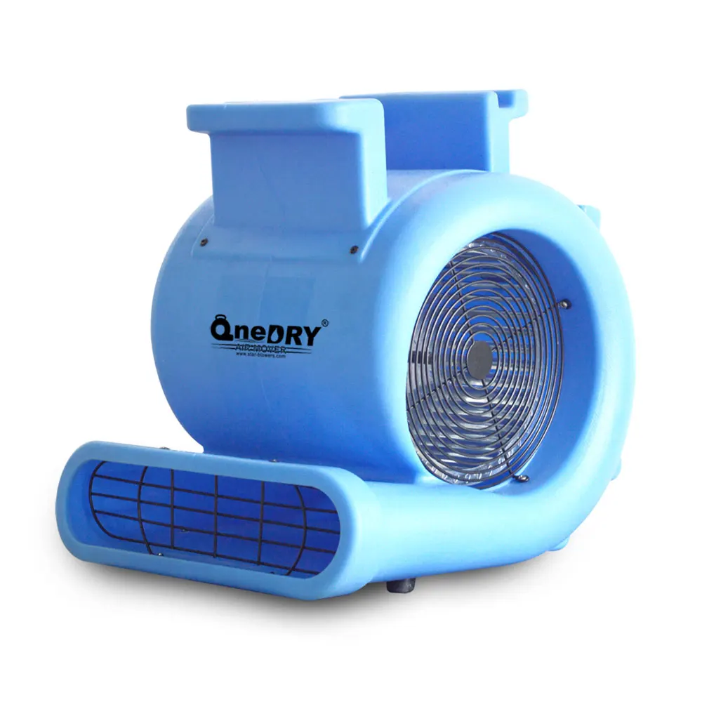 3/4HP max centrifugal low profile commercial CE ETL SAA approved air mover and carpet dryer with socket cleaning and restoration