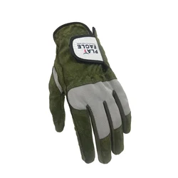 Мягкие перчатки для гольфа из микрофибры, левая рука, есть в наличии, готовые к отправке мужские моющиеся перчатки для гольфа