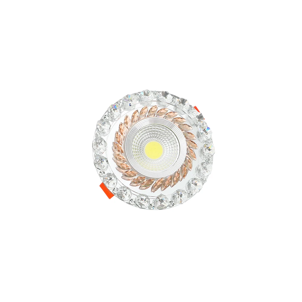 Высококачественные круглые скрытые СВЕТОДИОДНЫЕ Светильники 5 Вт 7 10 15 25 SMD COB светодиодные потолочные светильники для дома отеля