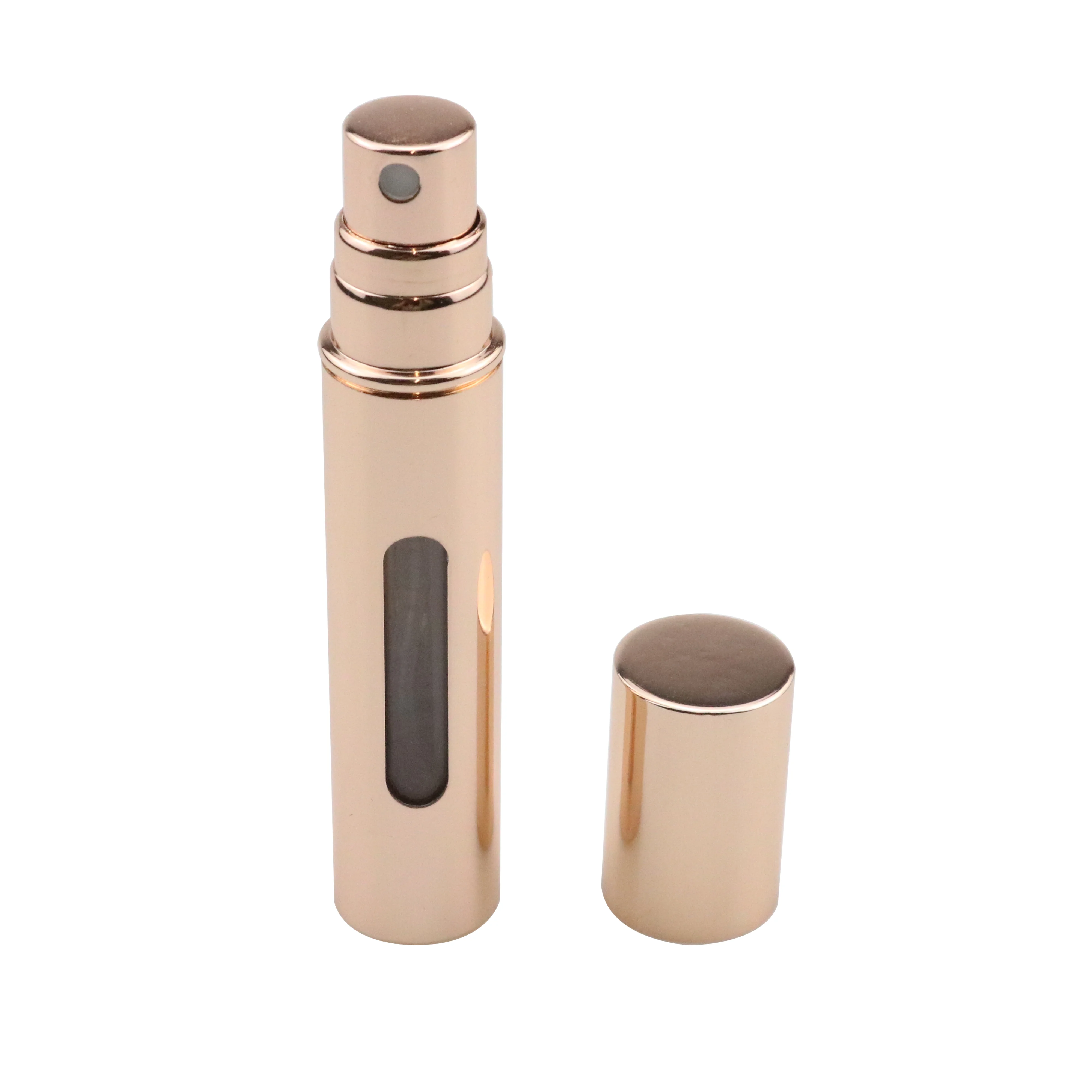 Plastic Luxury Mist Spray Mini Reusage fancy Perfume Bottle Aluminum Spray Atomizer Portable Travel Parfums Cosmetic Container
