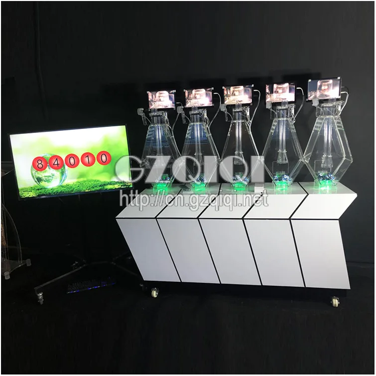 Customized rhombus multi-cylinder lottery machine
