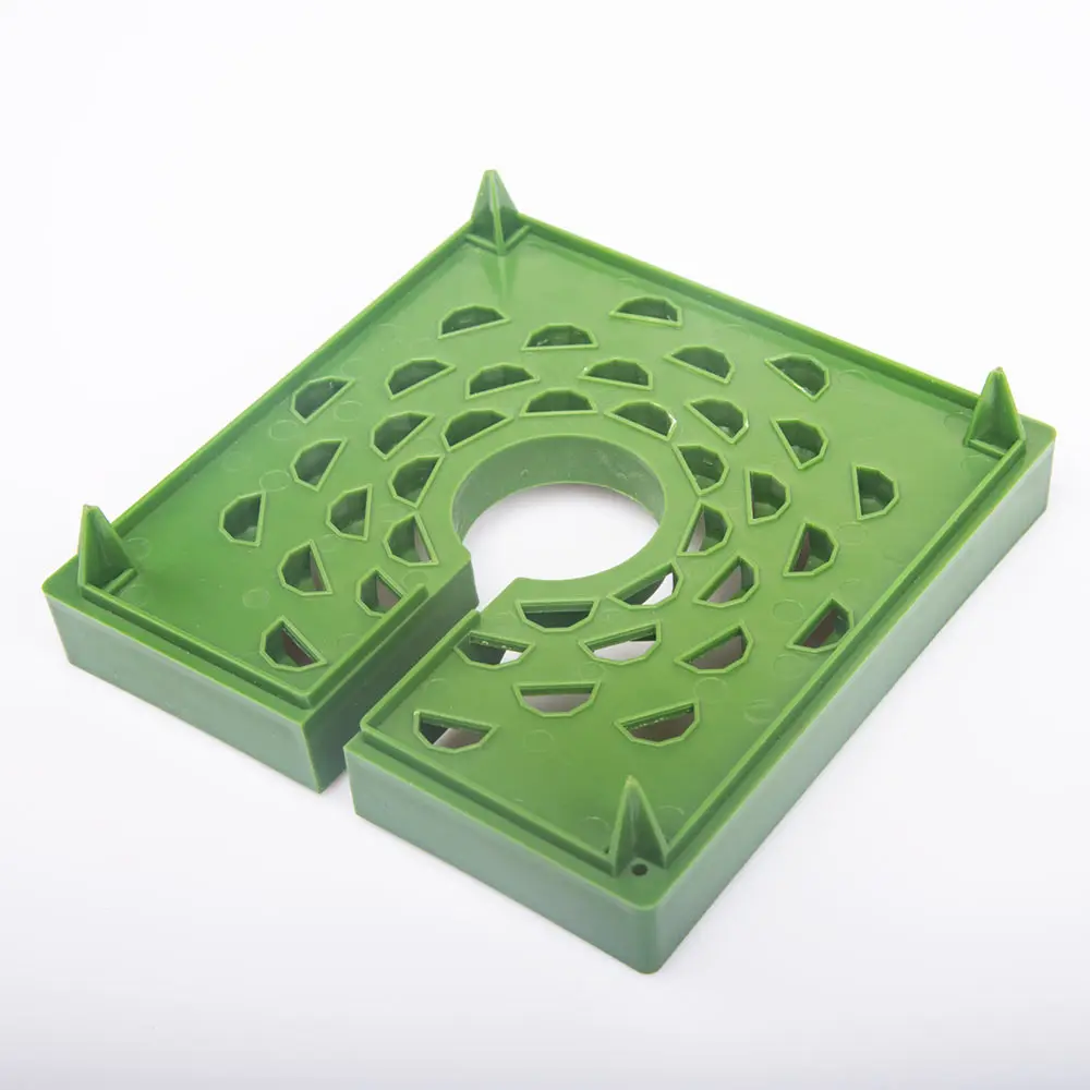 High Quality Hydroponic 4 6 8 Inch Drip Cover Drain Cap for Rockwool Cube
