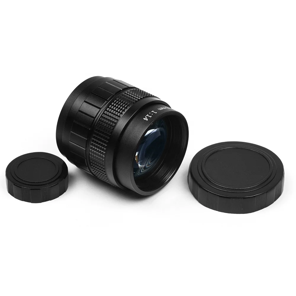 50mm F1.4 C Mount CCTV lens with Macro lens for DSLR Camera Use