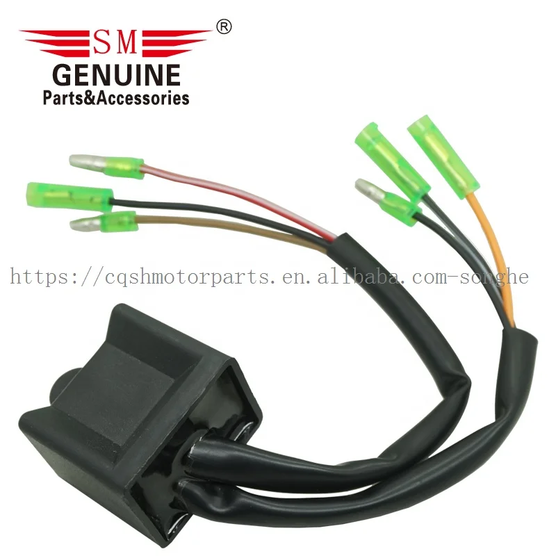
Motorcycle unidad ignition kit CDI unit for YAMAHA DT100 DT125 DTK125 DTK175 DT180 DT125K AC 6PIN spare parts accessories 