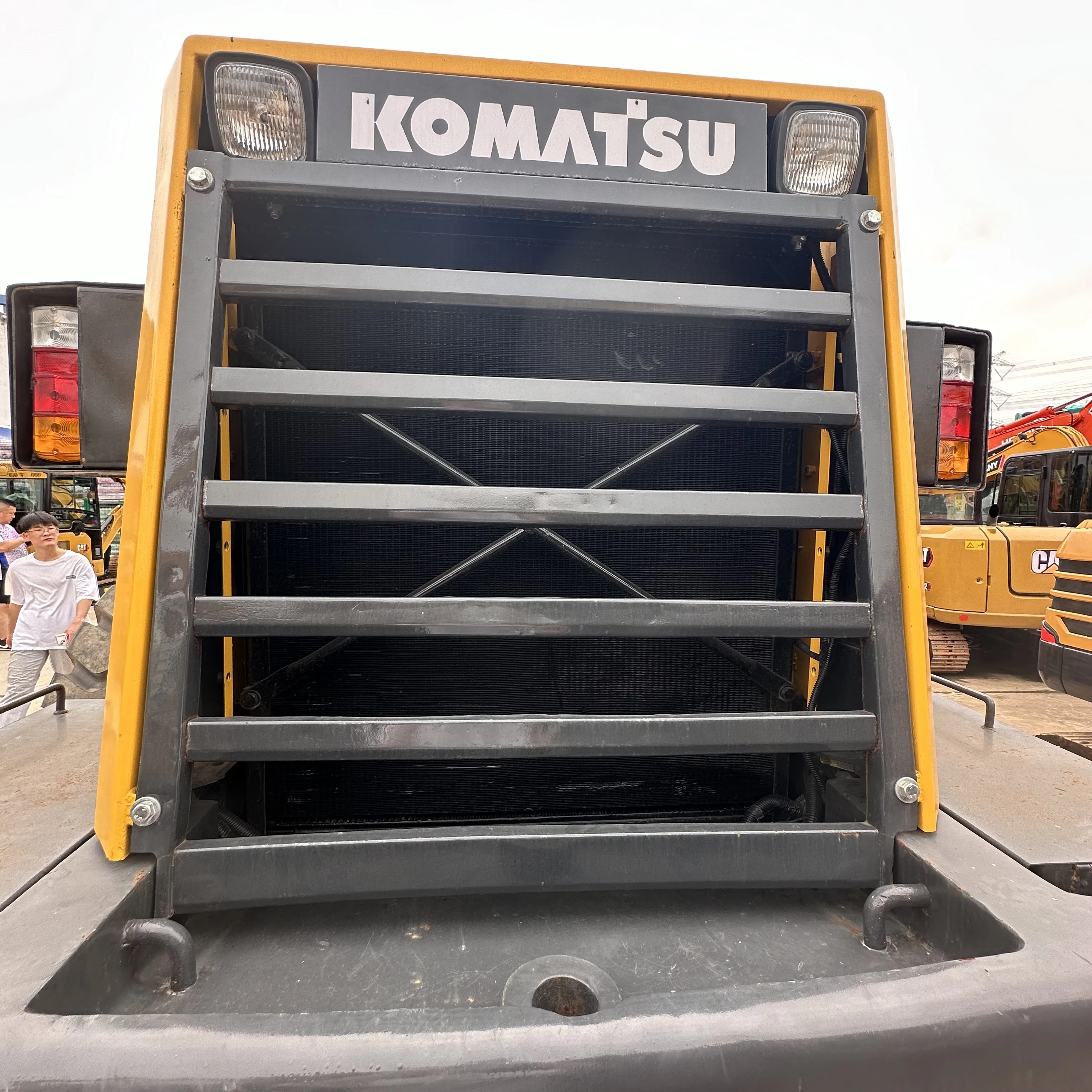 Used loader Komatsu loader WA380 16 tons Bucket capacity 3 cubic meters Original paint Unmodified Used 16 tons loader for sale