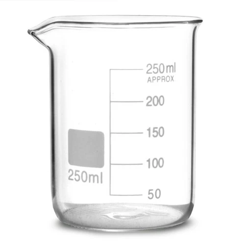 400ml beaker transparent glass beaker with handle