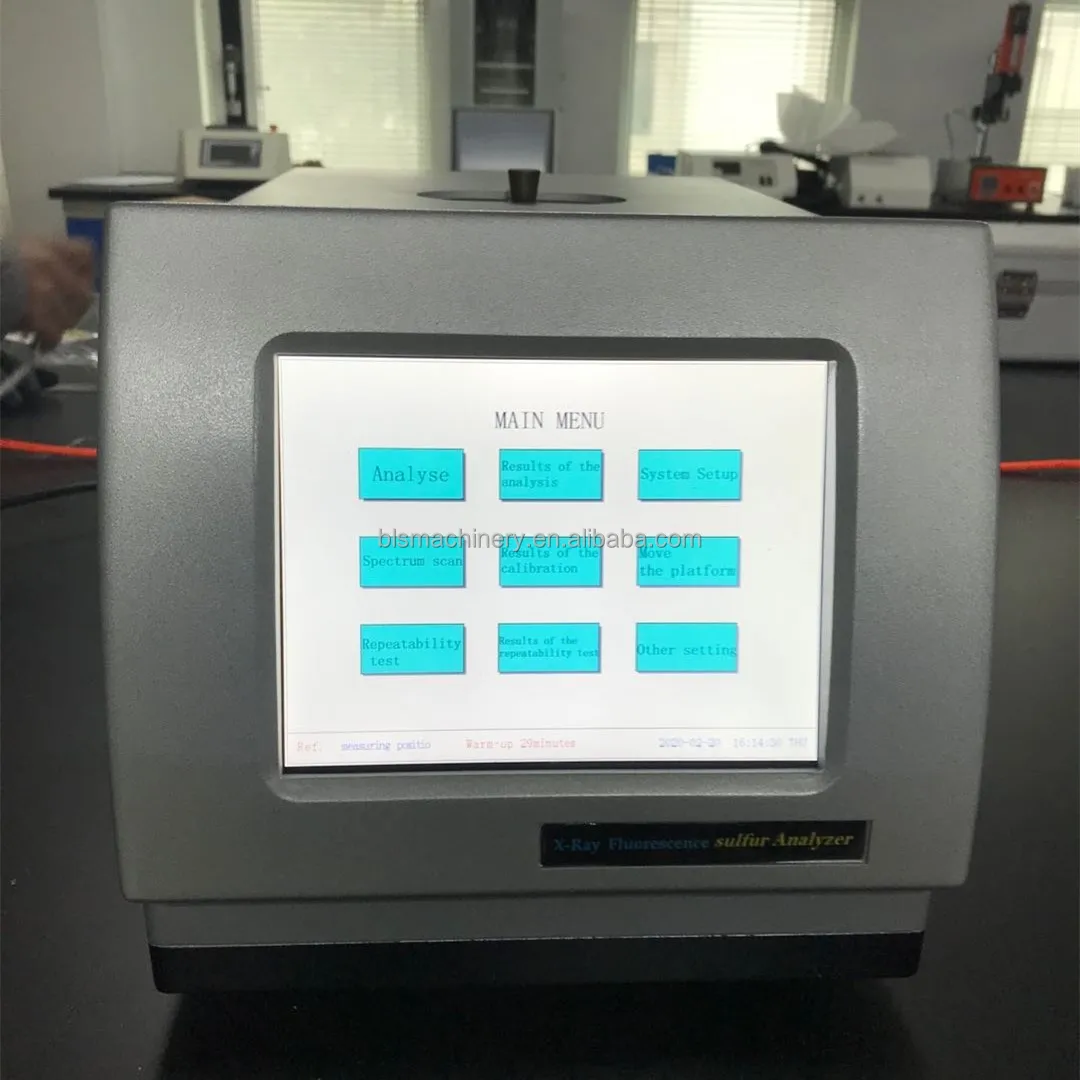 X-ray Fluorescence Automatic High Sulfur Test Equipment in Diesel Oil