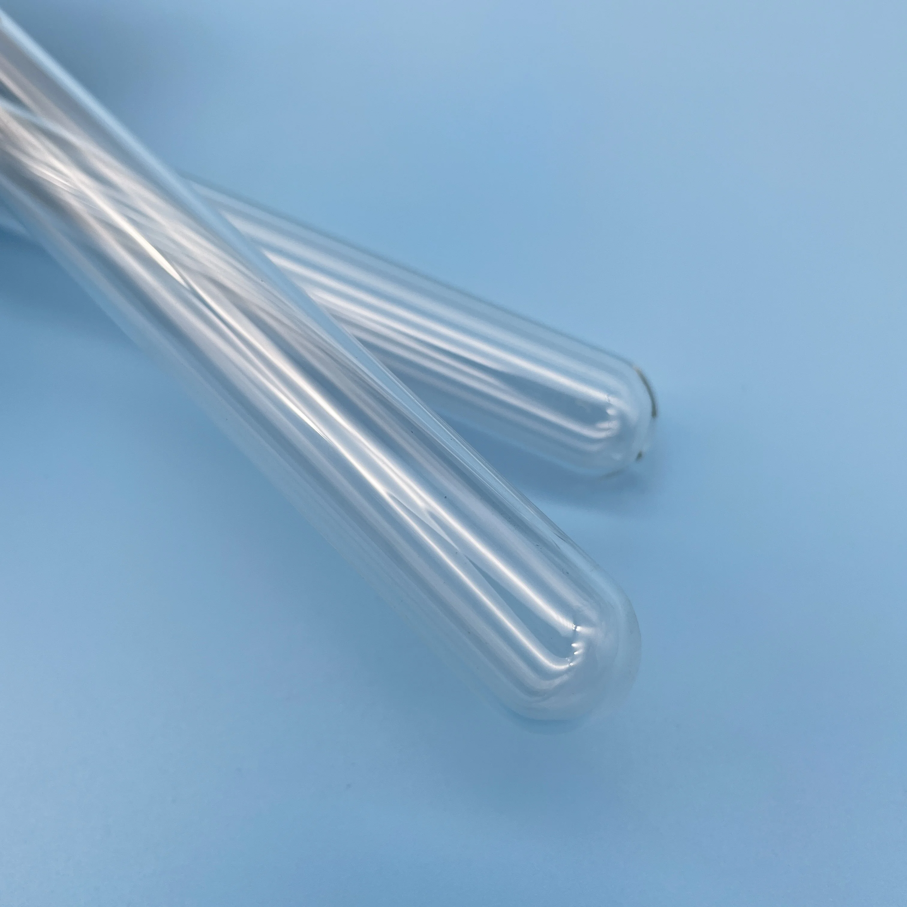 glass Flat Bottom Test Tube Transparent Custom OEM Medical  Color Design Screw Material Origin Type Laboratory Free Ect