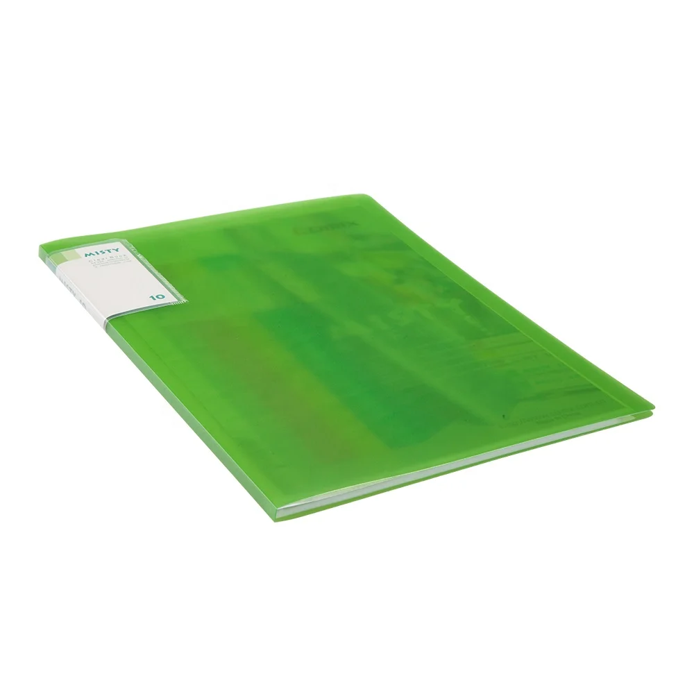 Comix Ring Binder Custom Print Multi Color 2 Rings Plastic File Folder A4