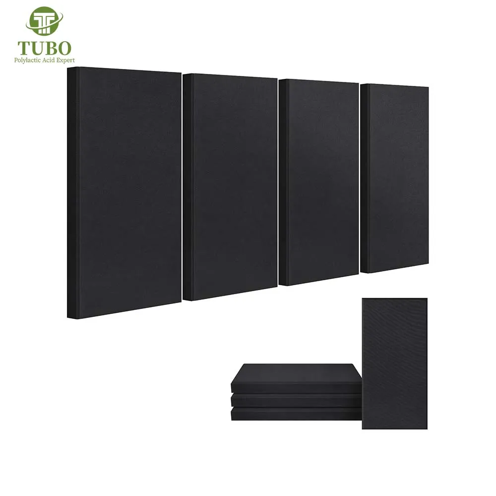 TUBO China Factory Soundproof Acoustic Foam Rectangular Simple Style Environmentally Acoustic Wall Panels