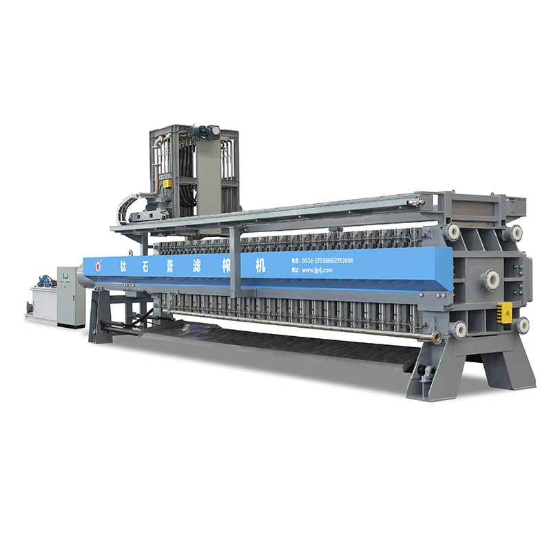 JingJin Good Selling Plc Controlled Fully Automatic Running Rotary Drum Thickening Belt Filter Press