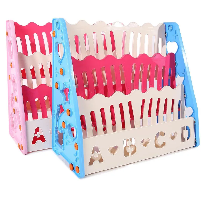 Книжная полка для детей дошкольного возраста, пластиковые книжные полки для продажи, пластиковый книжный шкаф для хранения, книжный шкаф для игрушек, книжки для хранения игрушек