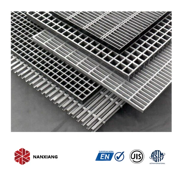 32x5 standard size 3ft by 20ft stair tread plain steel grating drain cover direct factory hot dipped galvanized(hdg) walkway