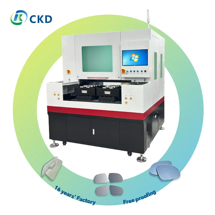 High Precision Tempered Rearview Mirror Glass Protector Laser Cutting Machine for Car mirror
