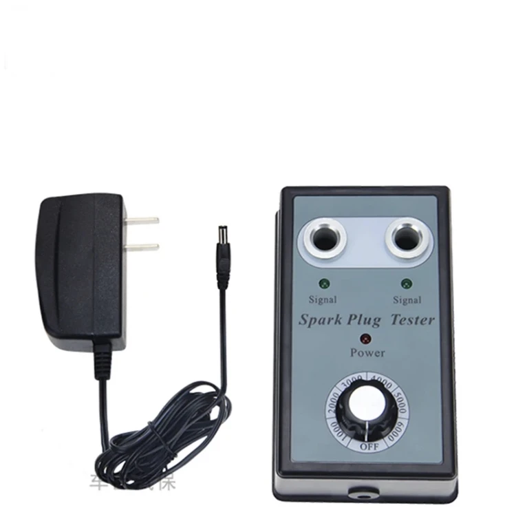 
Adjustable Dual Hole Sparking Plug Tester Spark Tester Diagnostic for Car Motorcycle 12/24V 36W Ignition Checker Spark Detector 