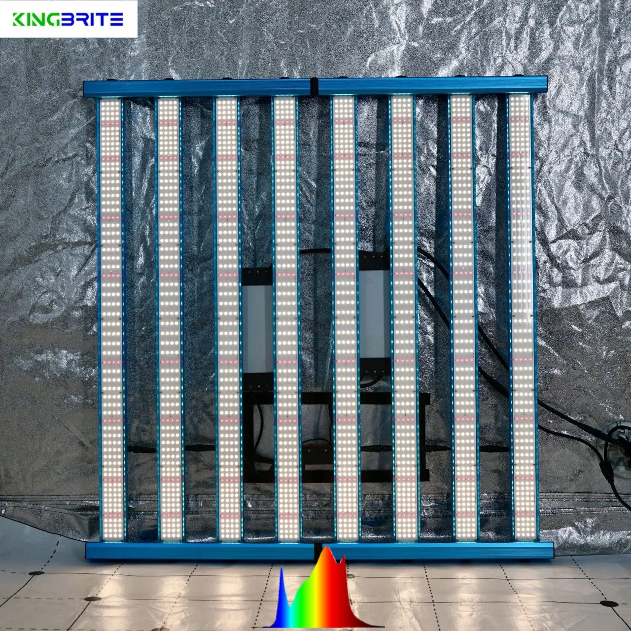 Светодиоды KingBrite 2112 Вт SAMSUNG LM301H/LM281B mix Epistar 660 нм Ультрафиолетовый ИК KingBright светодиодный светильник для выращивания в наличии из Таиланда 650