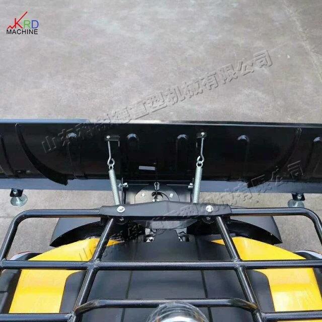 Four-wheeled snow removal vehicle small road snow clearing machine seat driven snow pushers work efficiently