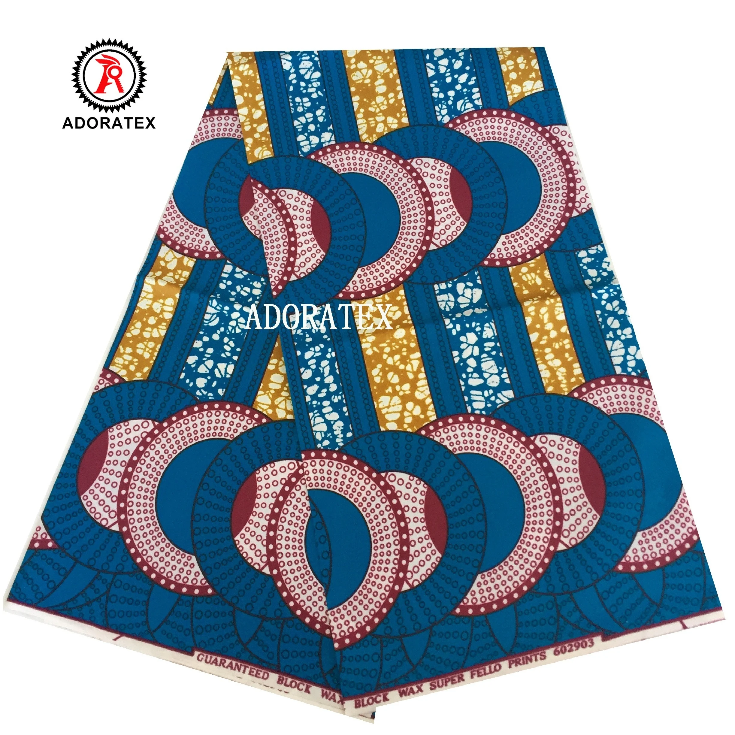 High quality African textile 100% cotton tanzania wax fabric prints