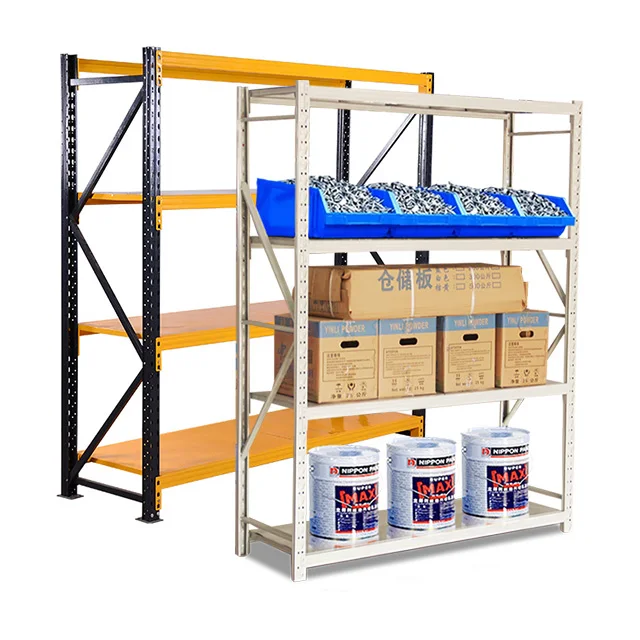 Garage Storage System Racking Commercial Shelving Gondola Stacking Racks & Shelves Super Market Steel Boltless Shelving CN;GUA