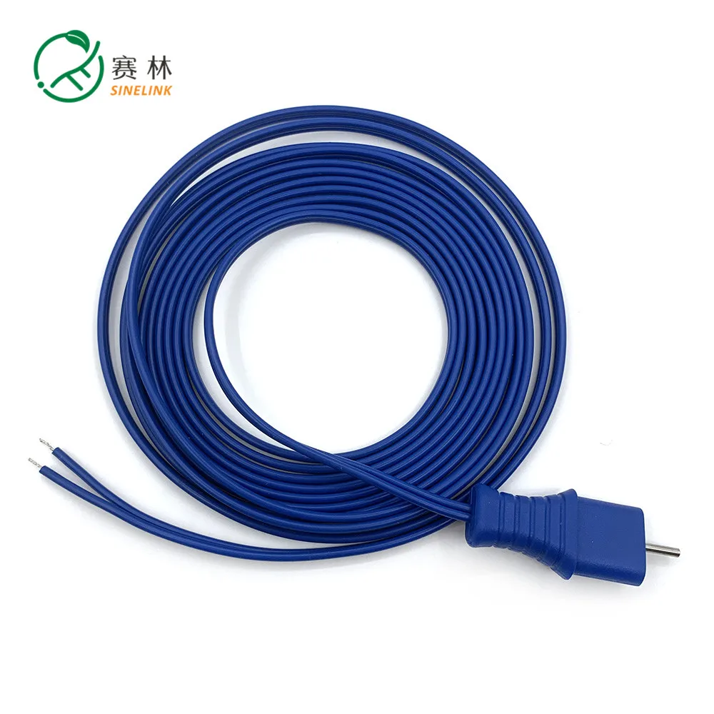 Disposable Negative Plate Negativ Bipolar ESU diathermy pad with REM cable