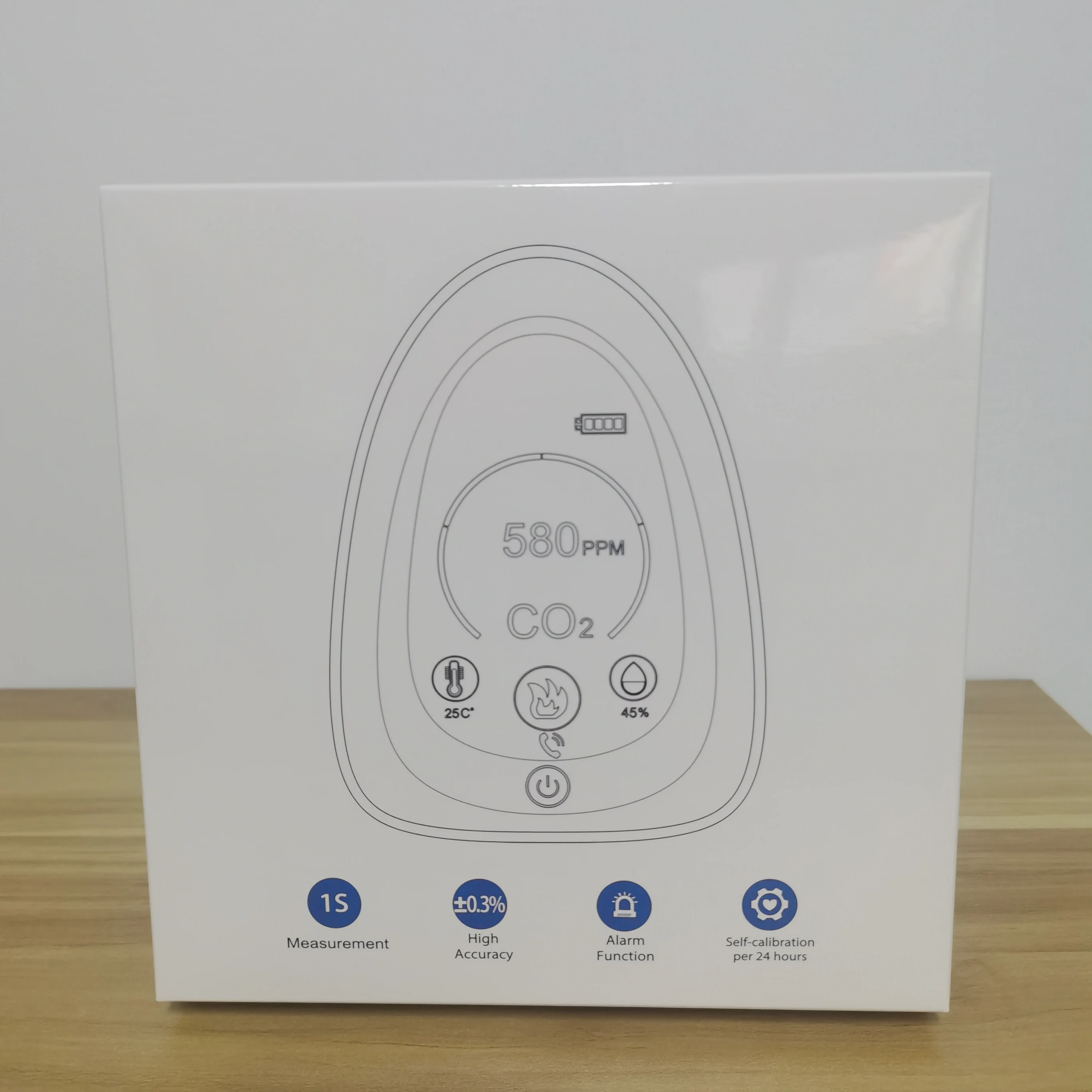  Инфракрасный детектор CO2 Smart tuya с приложением мини-тестер co2 Газоанализаторы датчик