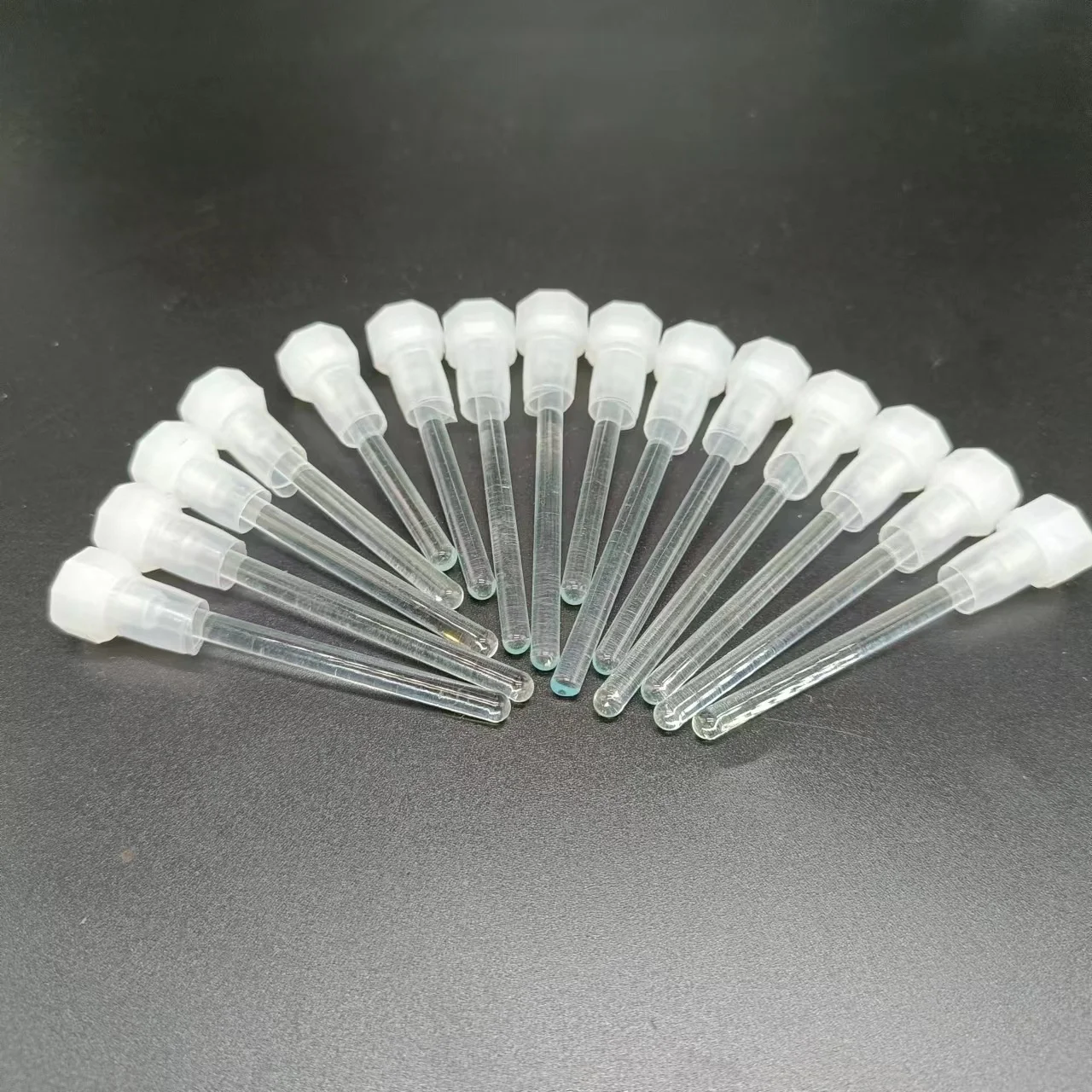 Factory Direct Sale 3ml 6ml 10ml 12ml Octagonal Glass Dropper For Essential Oil Bottle Glass Dropper For Cosmetic Oil