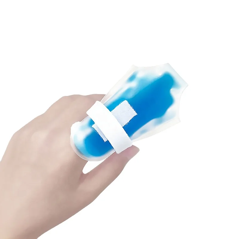 Finger Ice Pack,  One Size fits all Fingers, Reusable Cold Hot Gel Pack for Finger injuries Kits