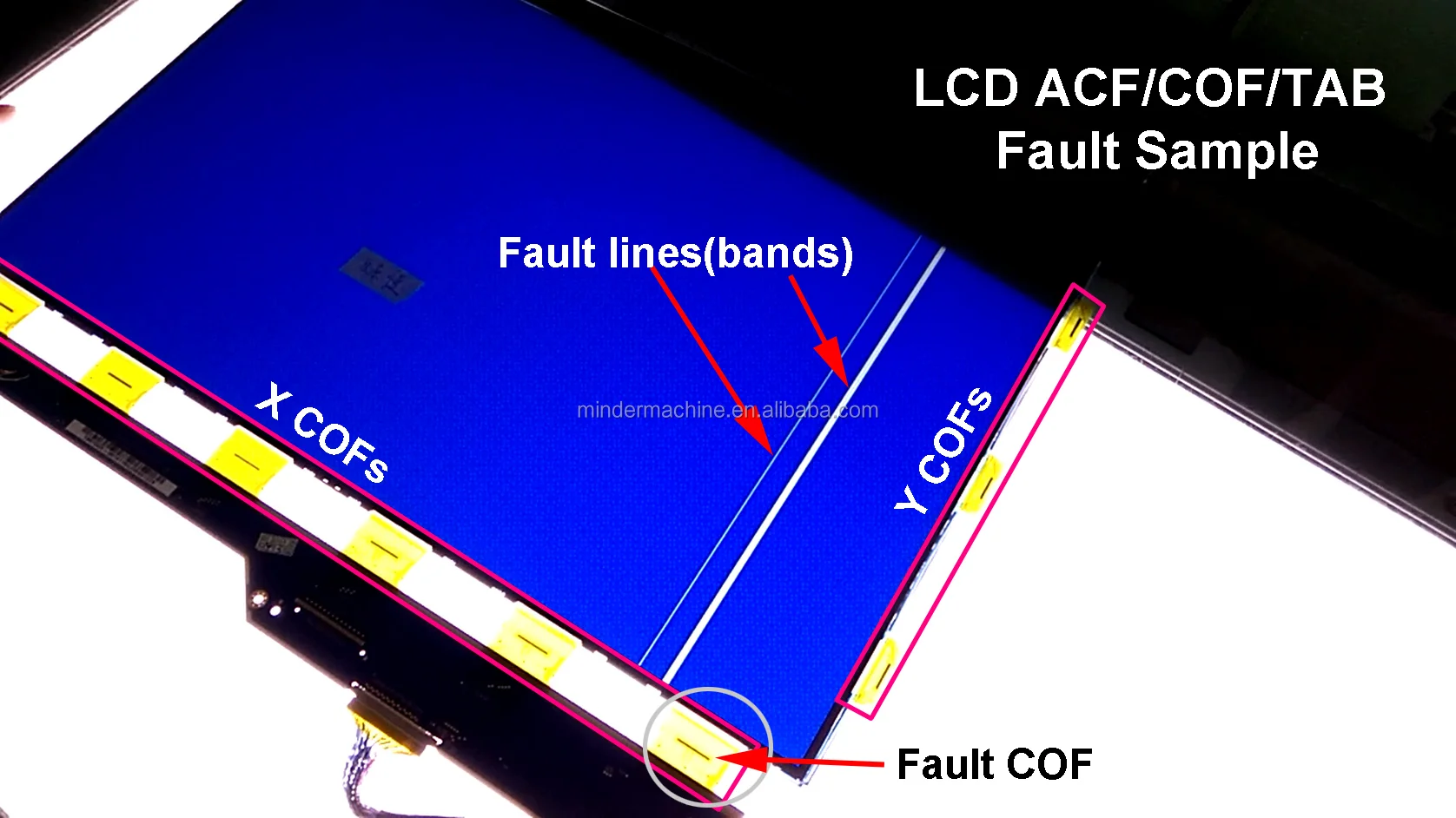 Laptop TV LCD bonding machine MD-880SH COF COG TAB ACF lcd screen panel repair machine