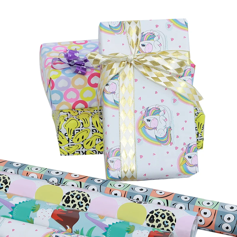One-stop Service Cute Wrapping Paper Wholesale Western Wrapping Paper Kraft