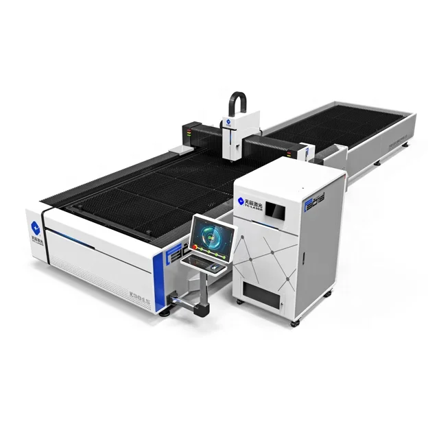 High power exchange platform 6000mm 2500mm 3000W 6000W 12000W laser cutting machine