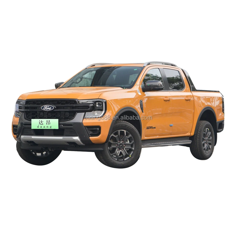 2024 luxury medium gasoline diesel off-road 4WD pickup truck JMC Fo-rd Ranger pickup 2.3T turbocharger 8AT 6MT with panoramic