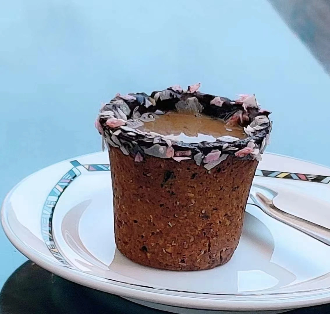 Высококачественные высокотемпературные вафли ручной работы, овсяное печенье, кофейная чашка, кофейная кружка ручной работы